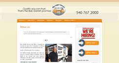 Desktop Screenshot of bobgarrettservices.com